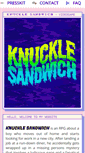 Mobile Screenshot of knucklesandwich.biz